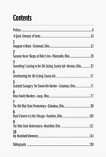 An image of the book's table of contents.